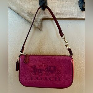 Coach Heritage Color Block Convertible Wristlet